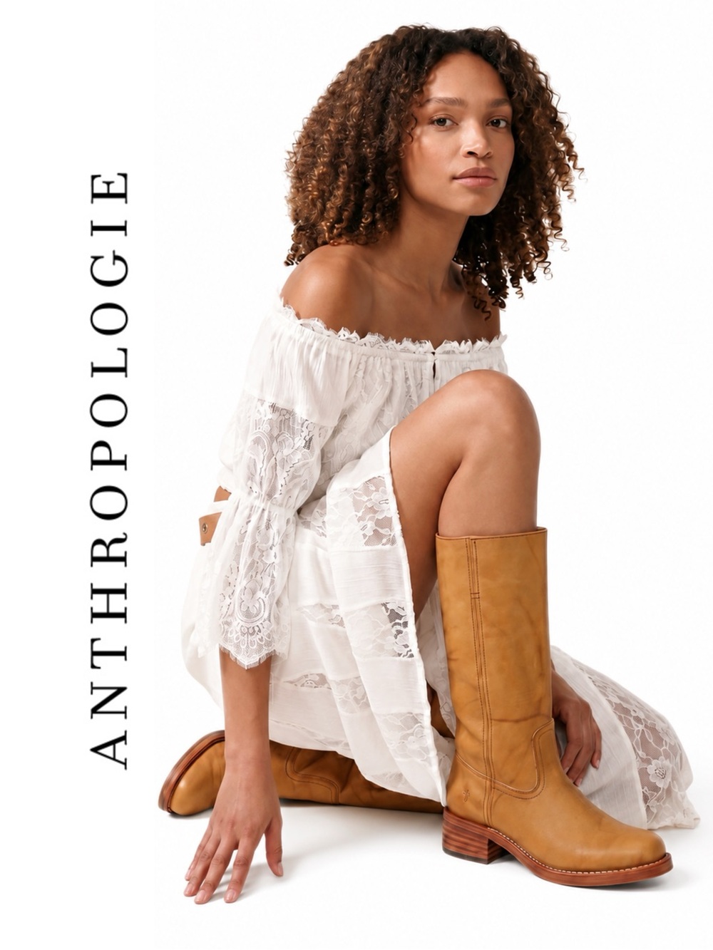 Anthropologie FRYE Camps 14L Boots